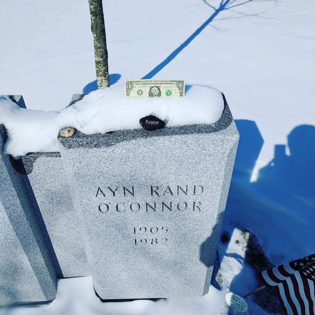 Ayn Rand and Frank OConnor Burial Site | Valhalla, NY 10595, USA