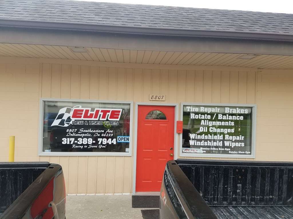 Elite New and Used Tires | 8807 Southeastern Ave, Indianapolis, IN 46239, USA | Phone: (317) 389-7944