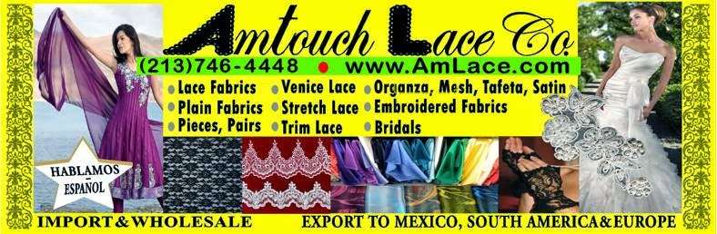 Amtouch Lace Co | 1020 E 18th St, Los Angeles, CA 90021, USA | Phone: (213) 746-4448