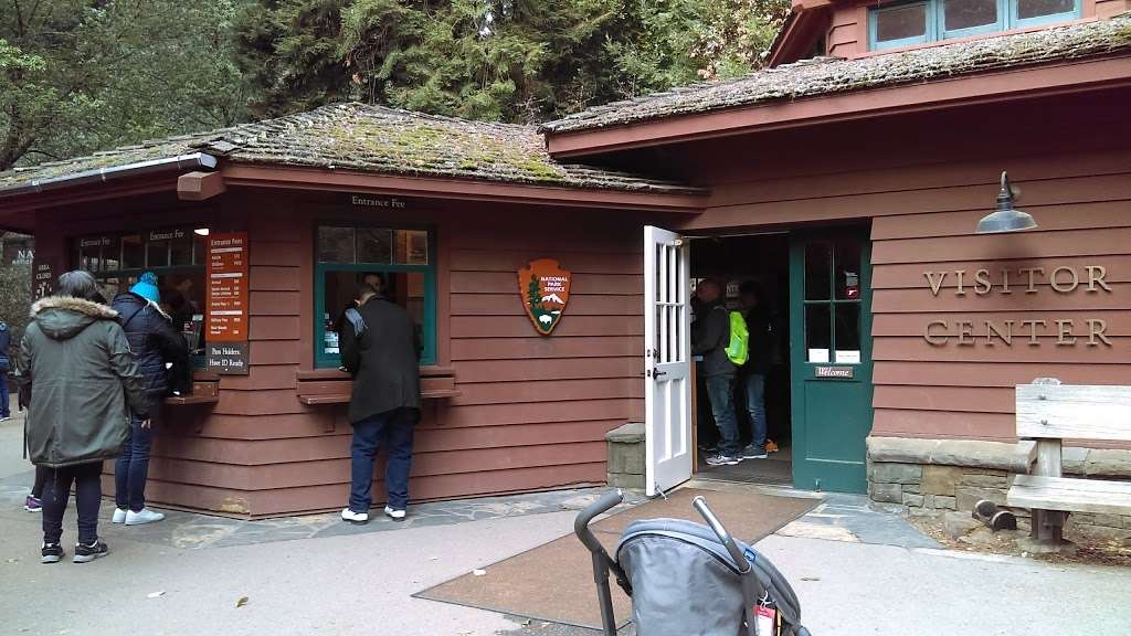 Muir Woods Visitor Center | 1 Muir Woods Rd, Mill Valley, CA 94941, USA | Phone: (415) 388-7368