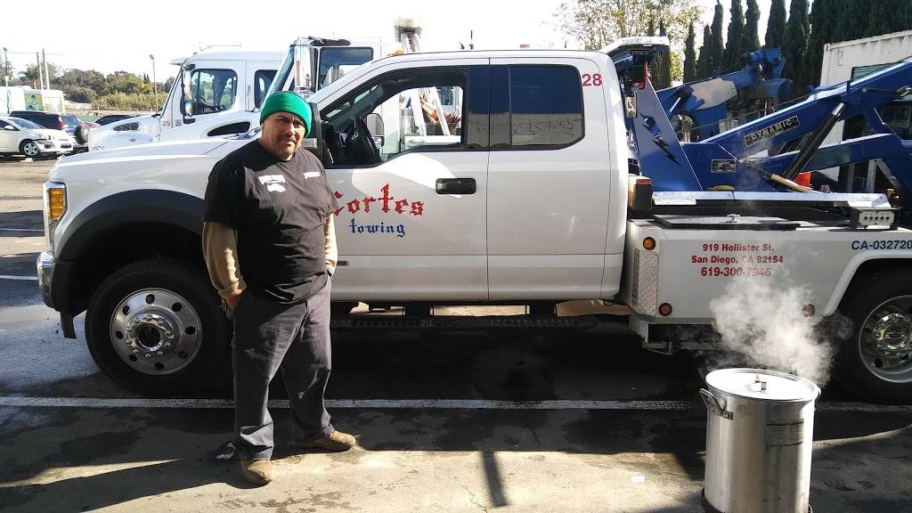 Cortes Towing San Diego | 919 Hollister St, San Diego, CA 92154, USA | Phone: (619) 300-7946