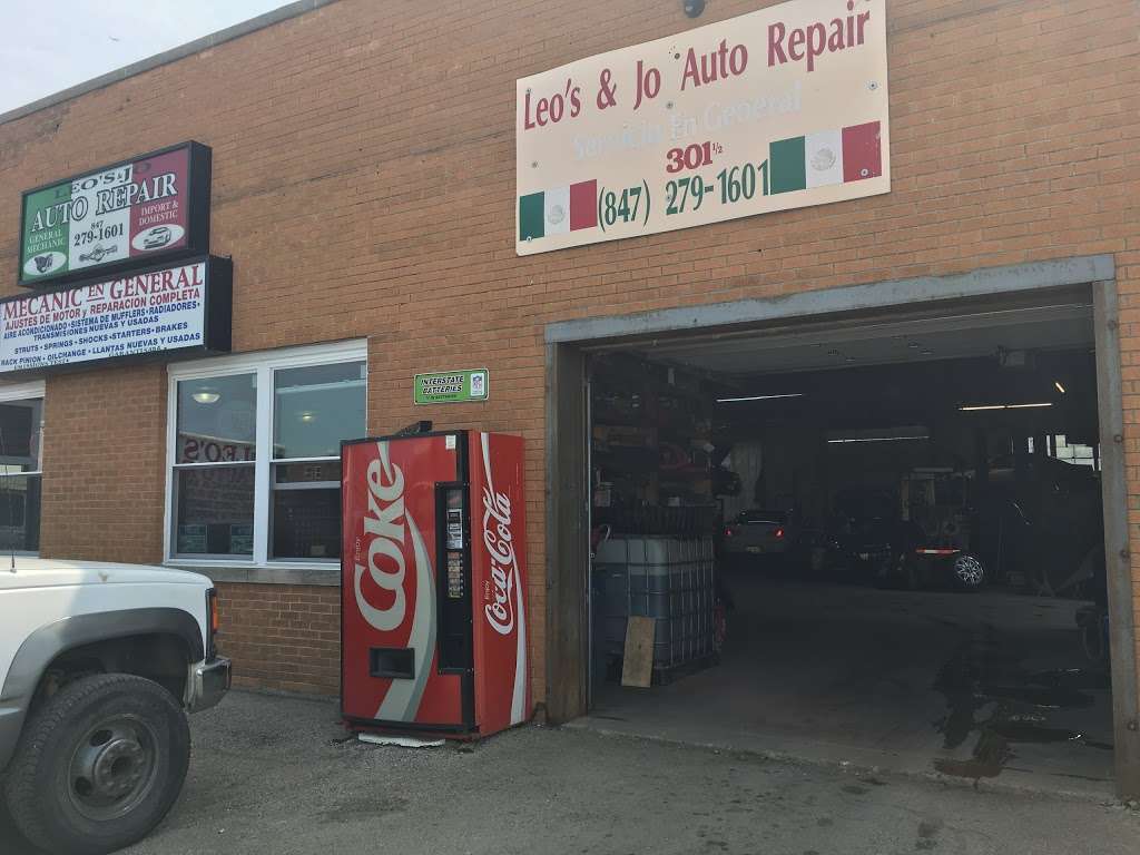 Leos & Jo Auto Repair | 301 Industrial Ln, Wheeling, IL 60090, USA | Phone: (847) 279-1601