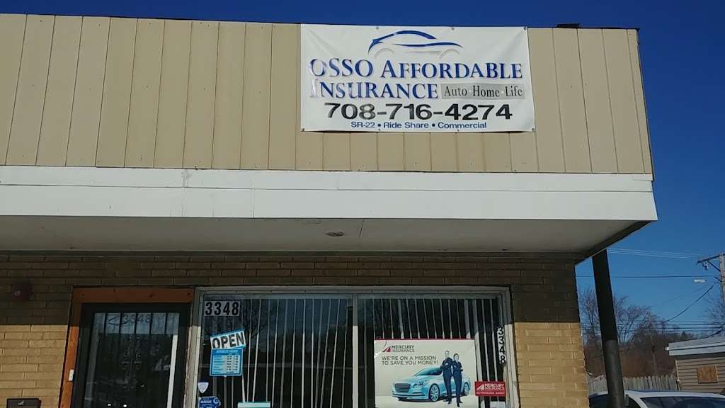 Osso Affordable Insurance | 3348 W 159th St, Markham, IL 60428, USA | Phone: (708) 716-4274