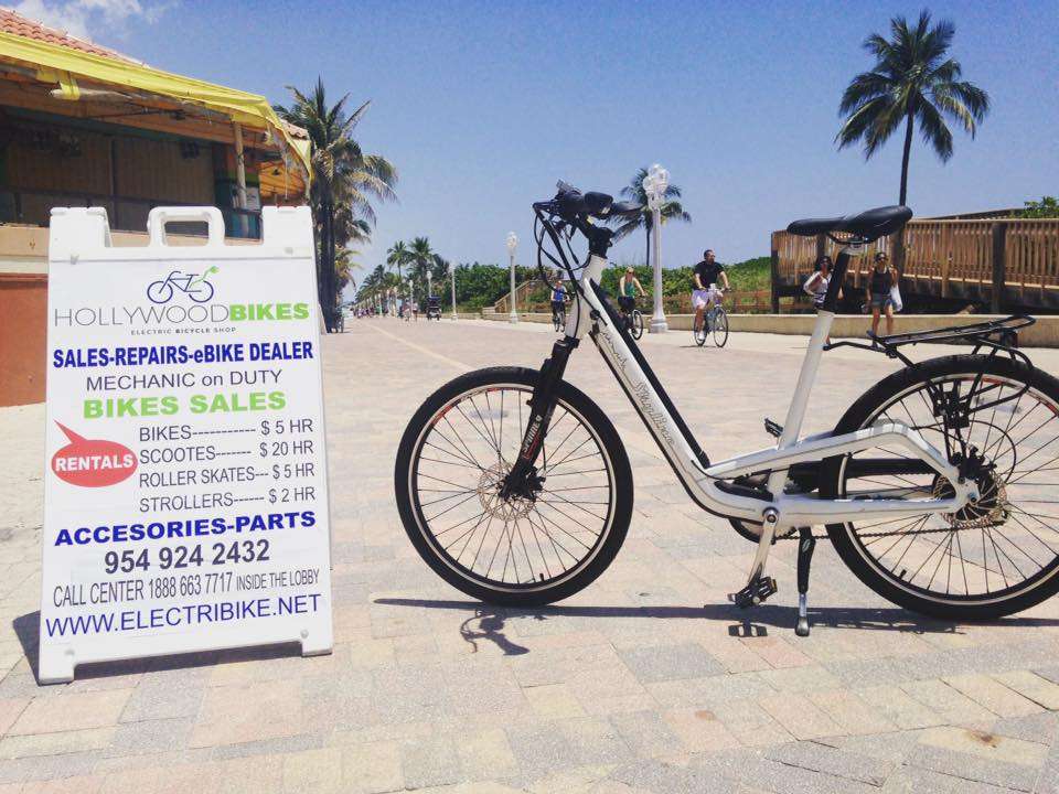 Hollywood Bikes Electric Bicycle Shop | 101 N Ocean Dr, STORE # 110, Hollywood, FL 33019, USA | Phone: (888) 663-7717