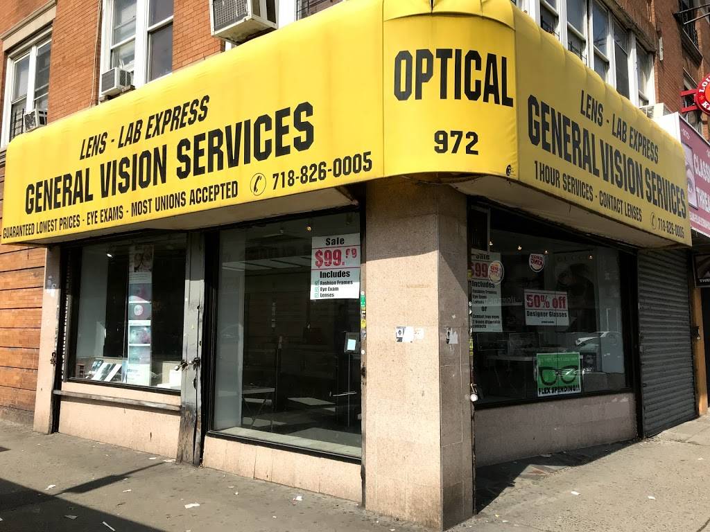 Lens Lab Express Optical-General Vision Services | 972 Flatbush Ave, Brooklyn, NY 11226, USA | Phone: (718) 826-0005