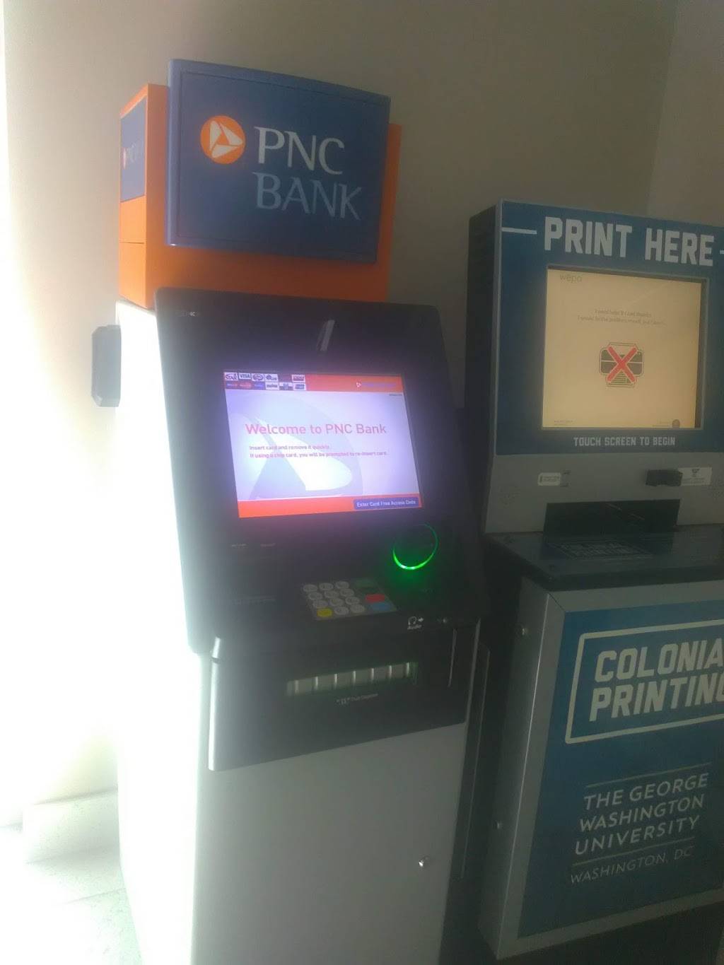 PNC Bank ATM | 2100 Foxhall Rd NW, Washington, DC 20007 | Phone: (888) 762-2265