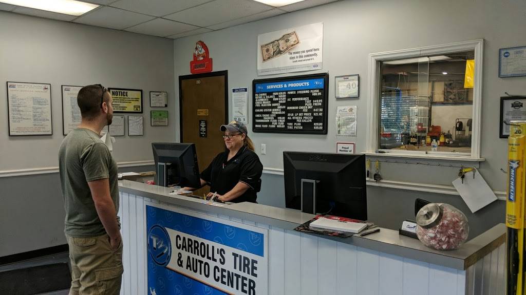 Carrolls Tire & Auto Center | 404 N Main St, Holly Springs, NC 27540, USA | Phone: (919) 552-0500