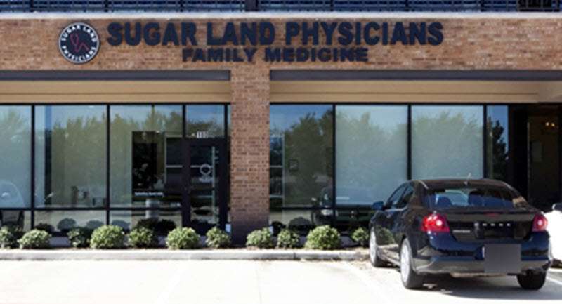 Sugar Land Physicians | 13440 University Blvd STE 180, Sugar Land, TX 77479, USA | Phone: (281) 994-7911