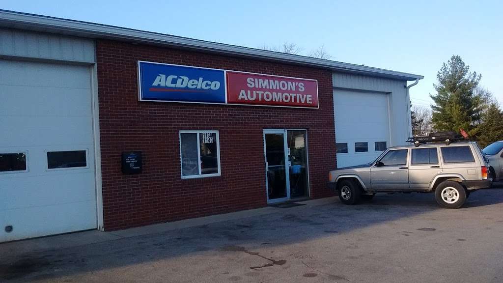 Simmons Automotive | 1138 E Main St, Greenfield, IN 46140, USA | Phone: (317) 462-1408