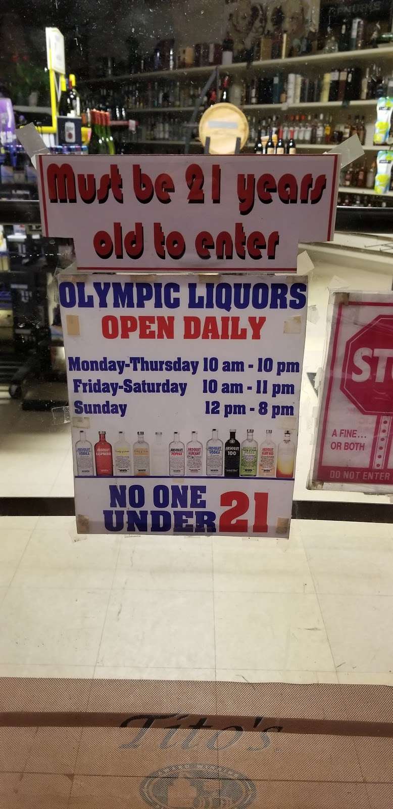 Olympic Liquors | 1124 Capitol Trail, Newark, DE 19711, USA | Phone: (302) 368-2649