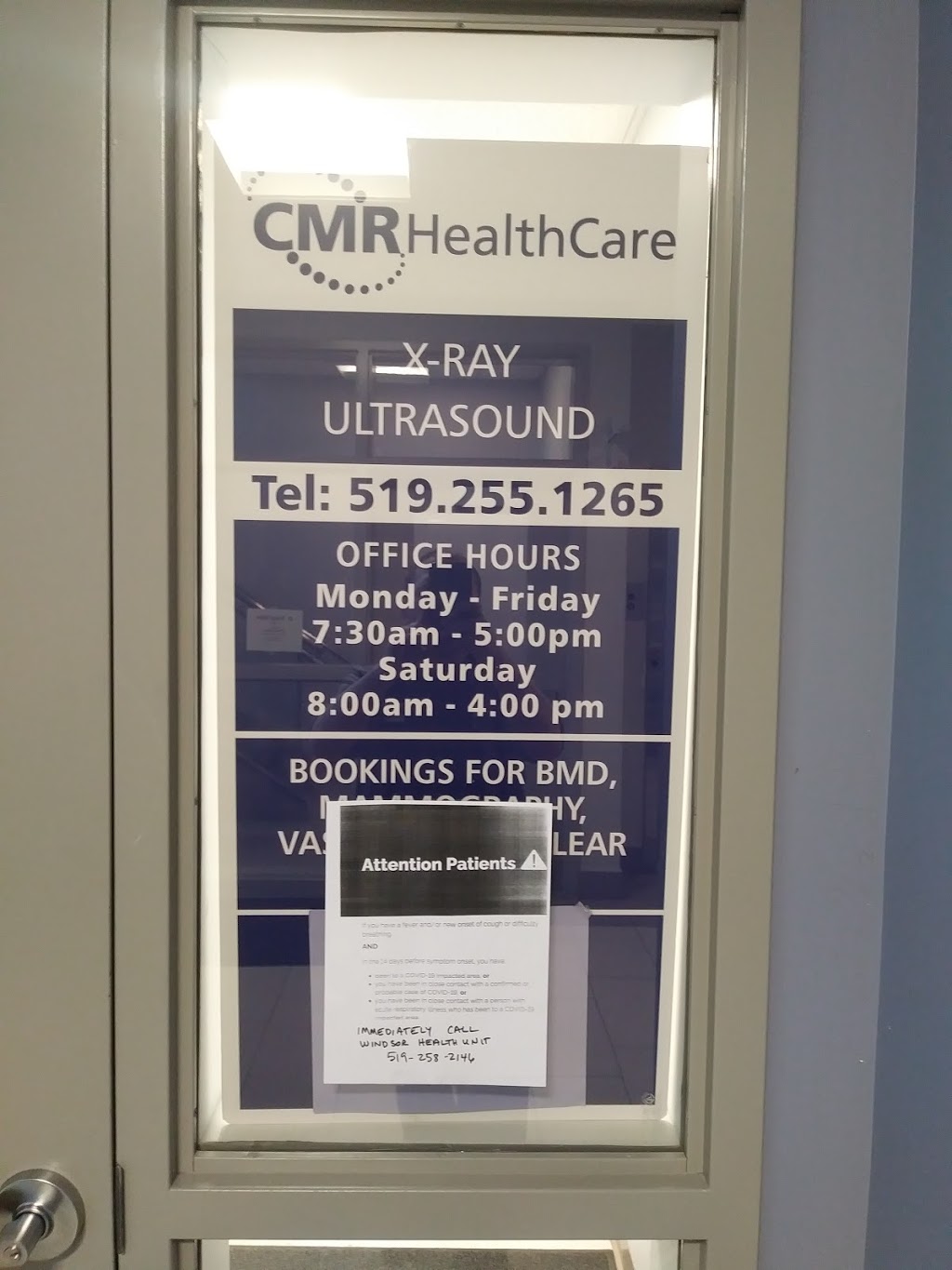 CMR HealthCare | 2464 Howard Ave Unit #102, Windsor, ON N8X 3V6, Canada | Phone: (519) 255-1265