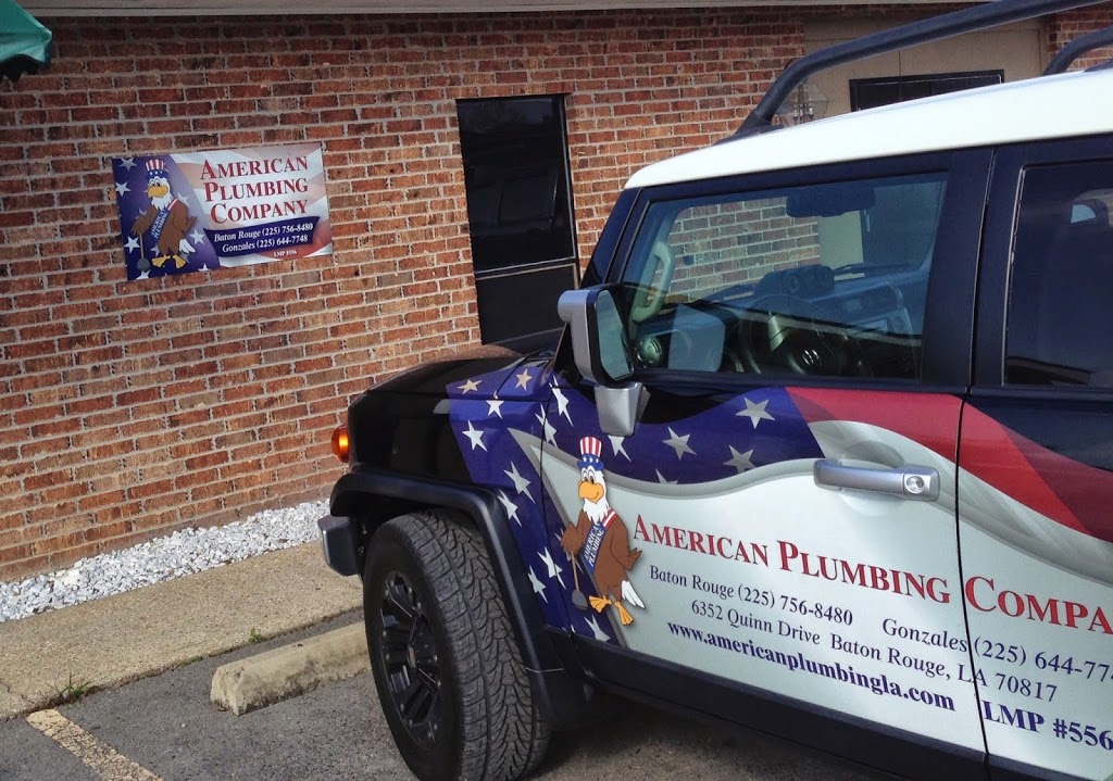 American Plumbing | 6342 Quinn Dr, Baton Rouge, LA 70817, USA | Phone: (225) 756-8480