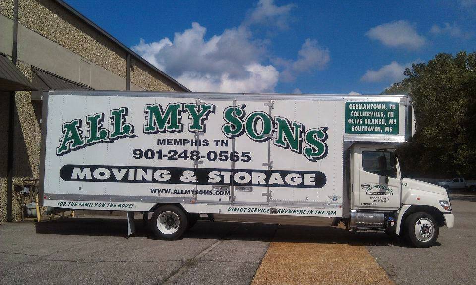 All My Sons Moving & Storage | 5454 Summer Ave, Memphis, TN 38134, USA | Phone: (901) 472-8875