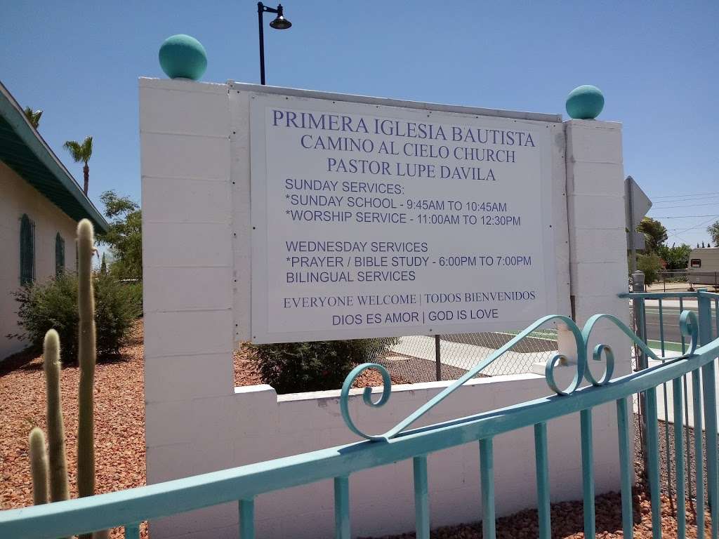 Primera Iglesia Bautista Camino al Cielo | 12221 W End St, El Mirage, AZ 85335, USA | Phone: (623) 329-8925