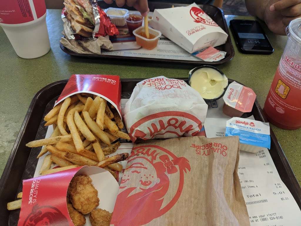 Wendys | 485 N Mathilda Ave, Sunnyvale, CA 94085, USA | Phone: (408) 739-2653