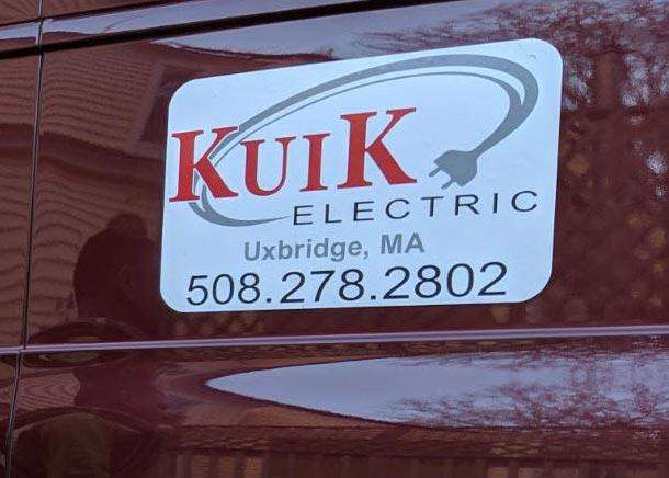 Kuik Electric, Inc. | 336 N Main St, Uxbridge, MA 01569, USA | Phone: (508) 278-2802
