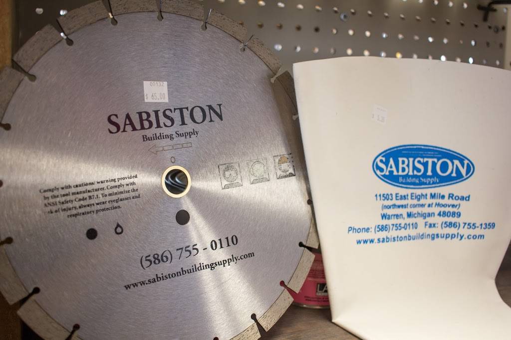 Sabiston Building Supply | 11503 E 8 Mile Rd, Warren, MI 48089, USA | Phone: (586) 755-0110