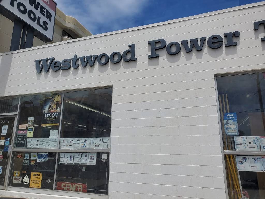 Westwood Power Tools | 4824 Sepulveda Blvd, Culver City, CA 90230, USA | Phone: (310) 837-1231