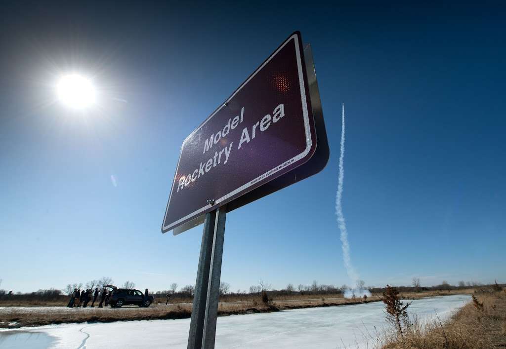 Richard Bong State Recreation Area rocketry parking | Kansasville, WI 53139, USA