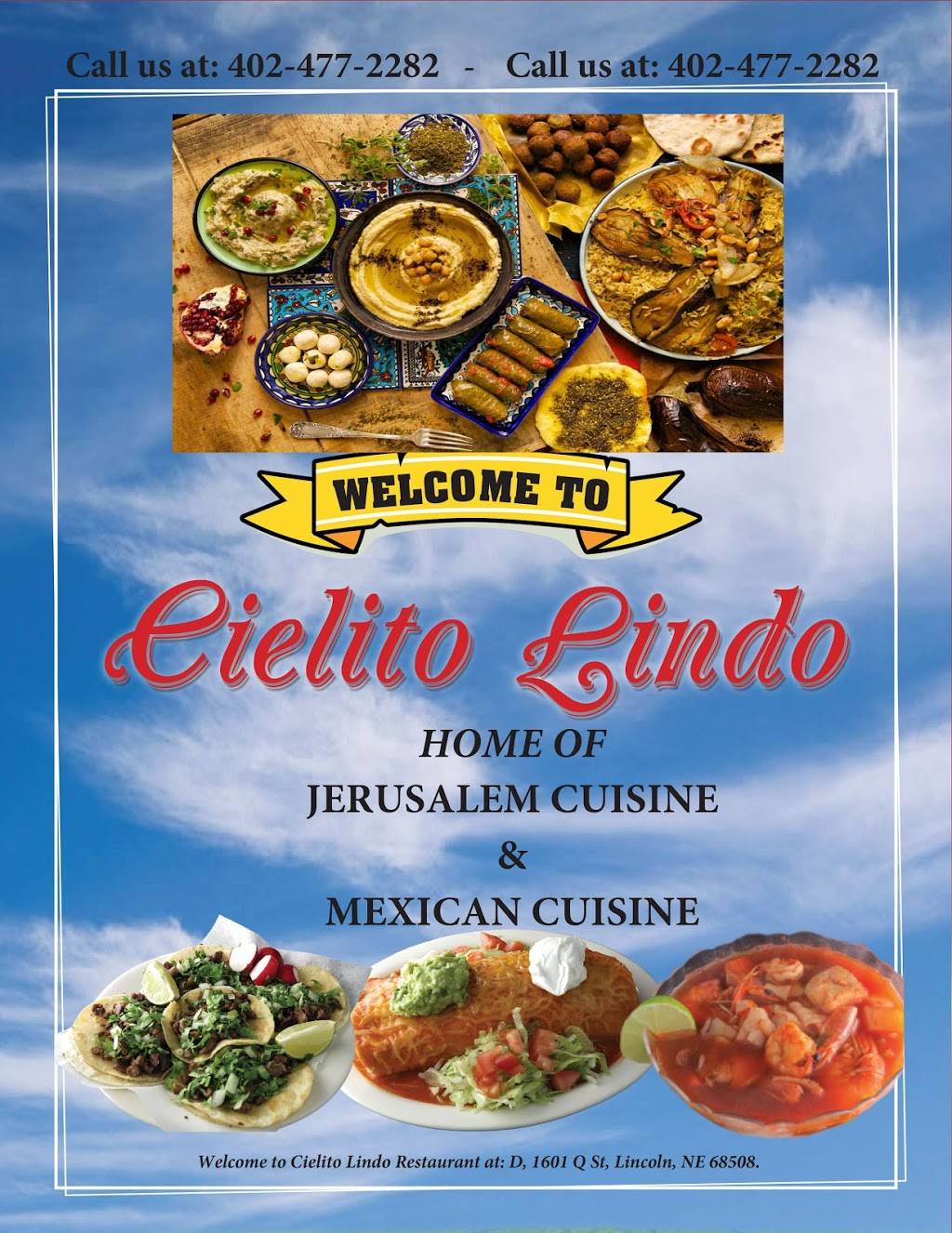 El Cielito Mexican Restaurant | Centennial Plaza, 1601 Q St Suite # D, Lincoln, NE 68508, USA | Phone: (402) 477-2282