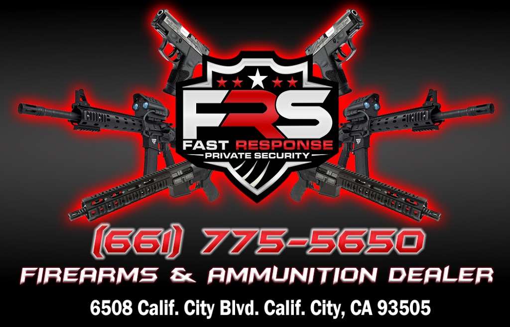 Fast Response Security | 6508 California City Blvd, California City, CA 93505, USA | Phone: (661) 775-5650