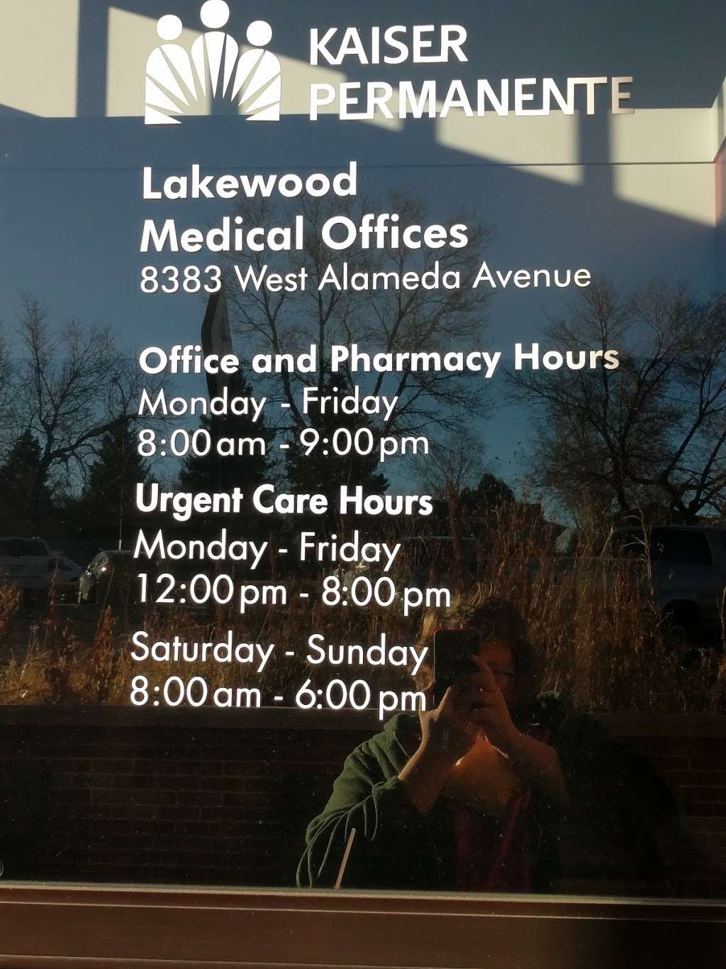 Kaiser Permanente Lakewood Medical Offices - Lakewood | 8383 W Alameda Ave, Lakewood, CO 80226, USA | Phone: (303) 338-4545