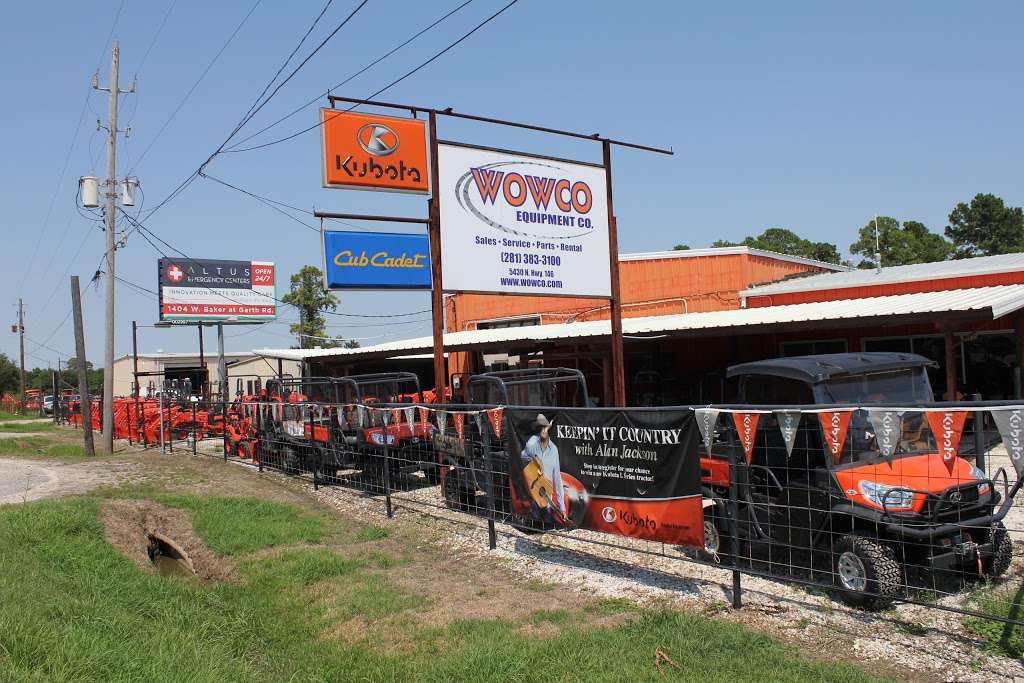 WOWCO Equipment company | 5430 N, TX-146, Baytown, TX 77523, USA | Phone: (281) 383-3100