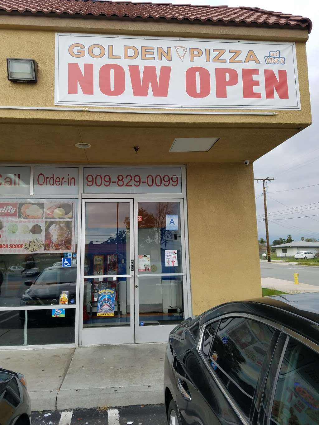 Golden Pizza | 9109, 17480 Arrow Blvd, Fontana, CA 92335, USA | Phone: (909) 829-0099 Golden Pizza | 9109, 17480 Arrow Blvd, Fontana, CA 92335, USA | Phone: (909) 829-0099