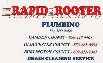 Rapid Rooter Plumbing and Drain Cleaning | 701 N Black Horse Pike, Haddon Heights, NJ 08035, USA | Phone: (856) 547-4404