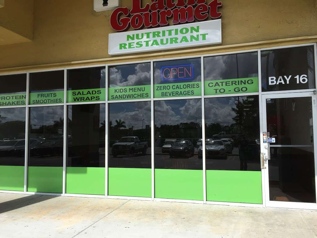 Latin Gourmet Nutrition Restaurant | 8200 W 33 Ave Bay#16, Hialeah Gardens, FL 33018, USA | Phone: (786) 409-5416