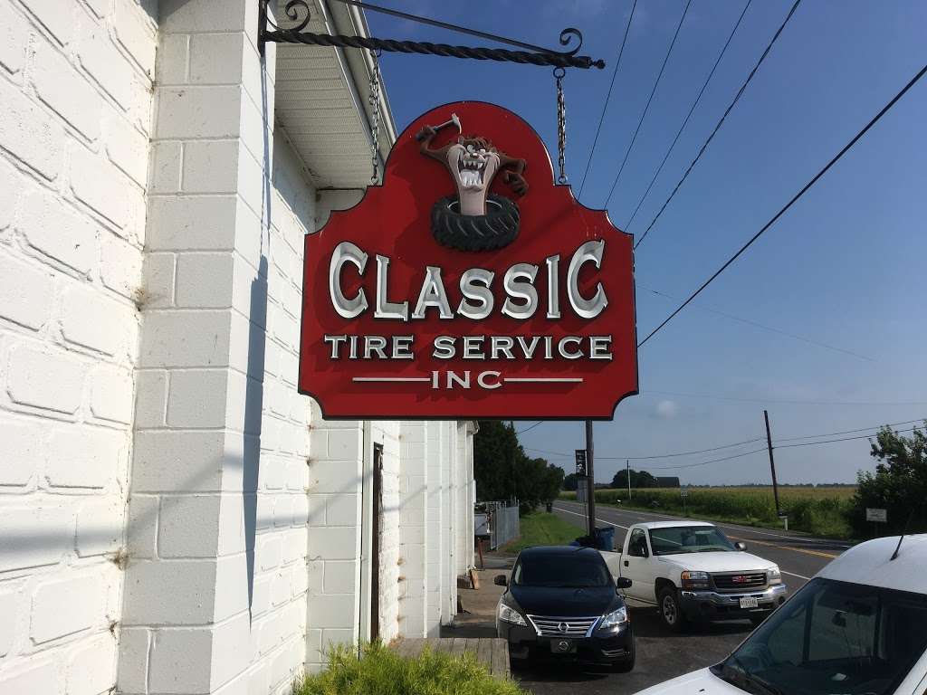 Classic Tire Services | 1108 Goldsboro Rd, Barclay, MD 21607, USA | Phone: (410) 438-3075