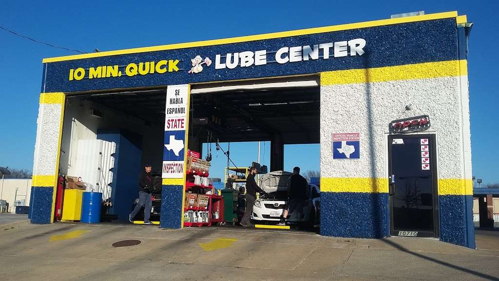 10 Minute Quick Lube | 10710 Audelia Rd, Dallas, TX 75238, USA | Phone: (214) 553-9460