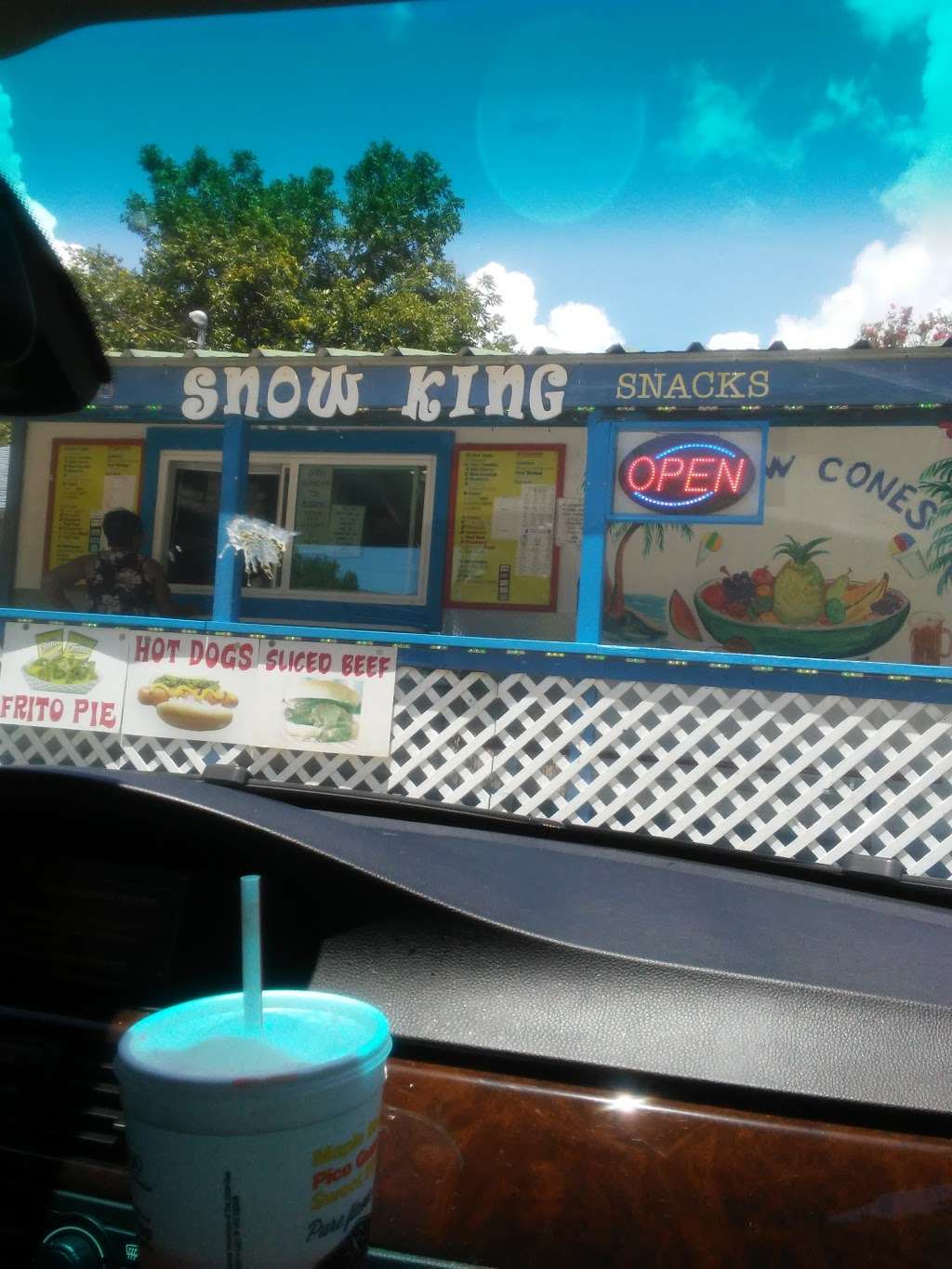 Snow King (Snow Cones) | 1310 Cedar Dr, La Marque, TX 77568, USA | Phone: (409) 739-0521