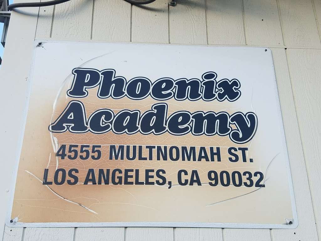 The Phoenix Academy | 4555 Multnomah St, Los Angeles, CA 90032, USA | Phone: (323) 222-3226