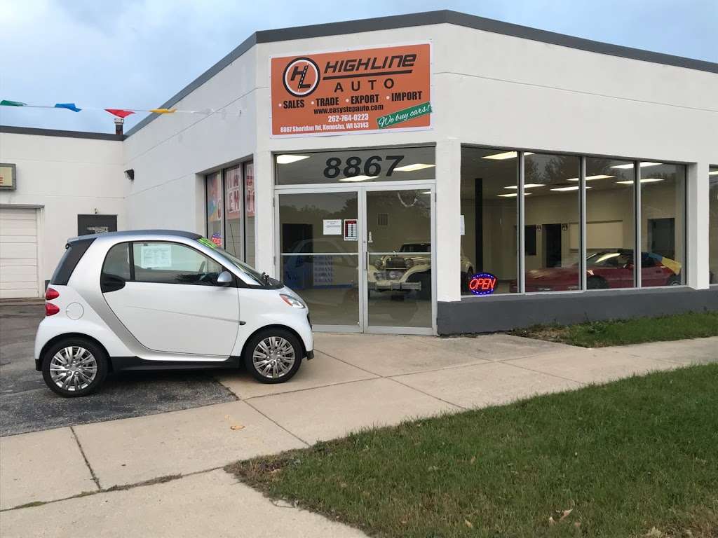 Highline Auto | 8867 Sheridan Rd, Kenosha, WI 53143, USA | Phone: (262) 764-0223