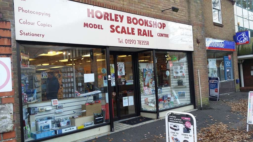 Horley Book & Model Shop | 117 Victoria Rd, Horley RH6 7YS, UK | Phone: 01293 783558