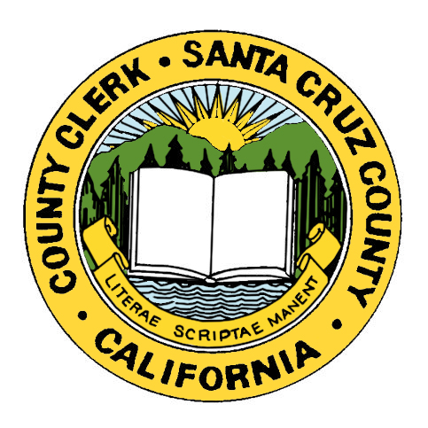 Santa Cruz County Clerk/Registrar of Voters | 701 Ocean St rm 310, Santa Cruz, CA 95060 | Phone: (831) 454-2060