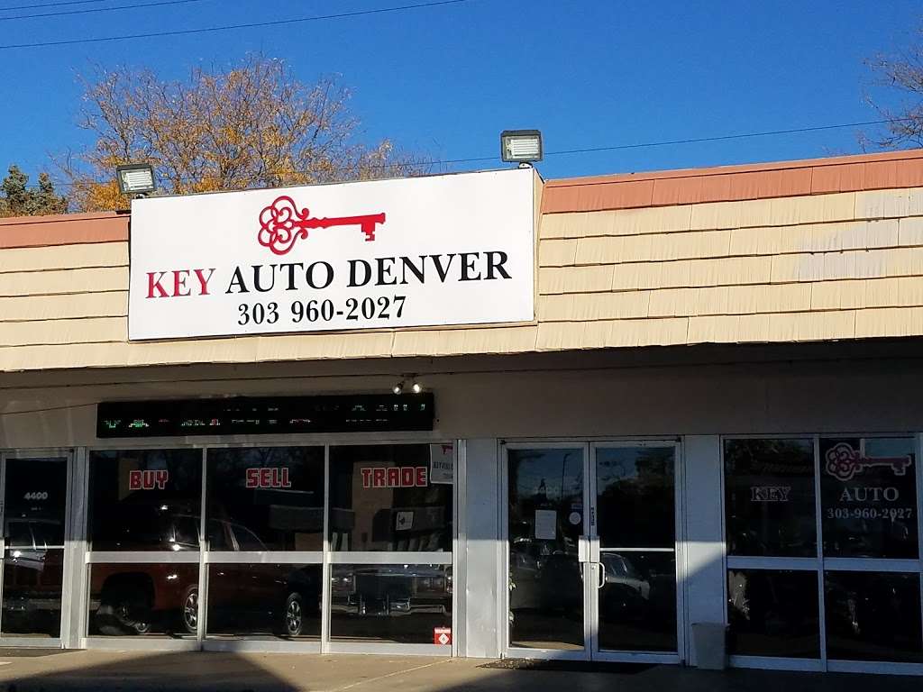 Key Auto Denver | 4400 S Broadway, Englewood, CO 80113, USA | Phone: (303) 960-2027