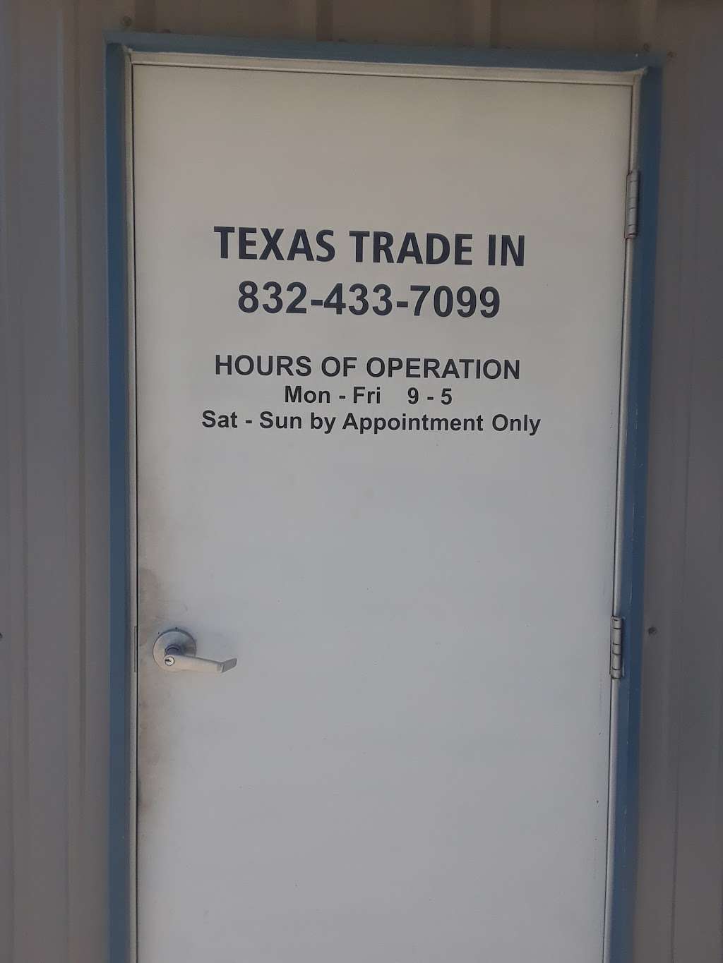 Texas Trade In | 10038 Grover Ln, Houston, TX 77041, USA | Phone: (832) 433-7099
