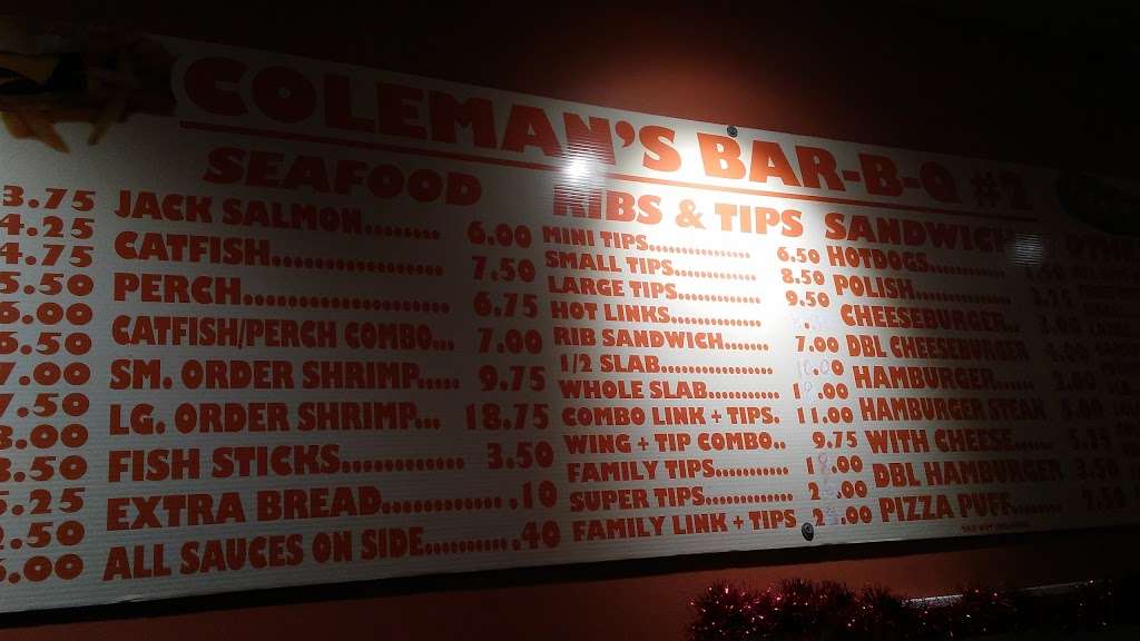 Colemans 2 Ribs & Tips | 5754 W Chicago Ave, Chicago, IL 60651 | Phone: (773) 287-0363