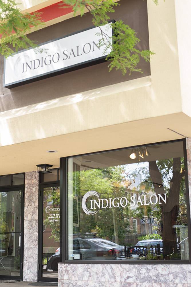 Indigo Salon | 1217 E 9th Ave, Denver, CO 80218, USA | Phone: (303) 830-1115