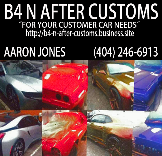 B4 N AFTER CUSTOMS | 3204 Railroad St, Ellenwood, GA 30294, USA | Phone: (404) 246-6913