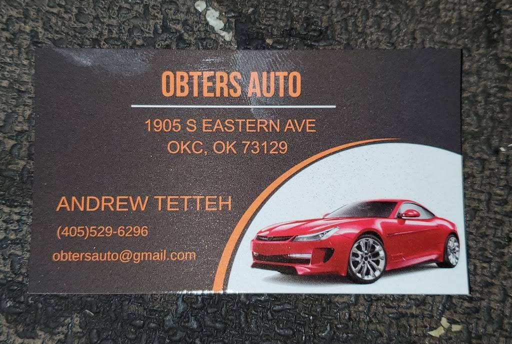 Obters auto | 1905 S Eastern Ave, Oklahoma City, OK 73129, USA | Phone: (405) 640-9743