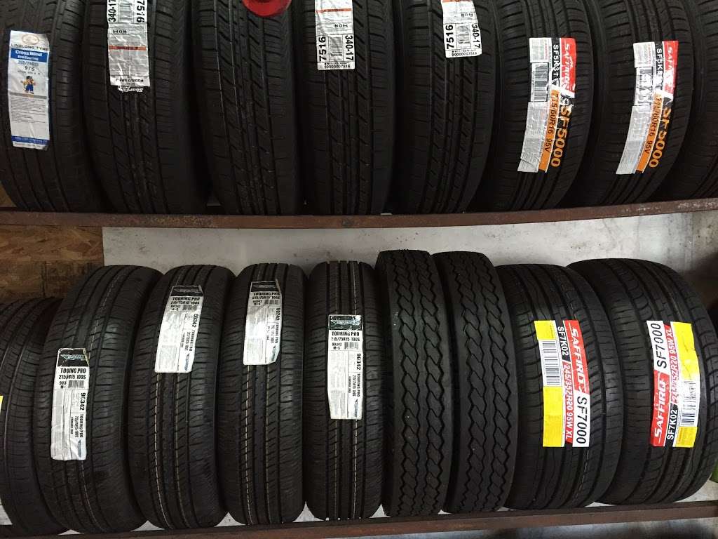 Olivares Tire Shop | 618 Wilson Rd, Humble, TX 77338, USA | Phone: (281) 548-0102