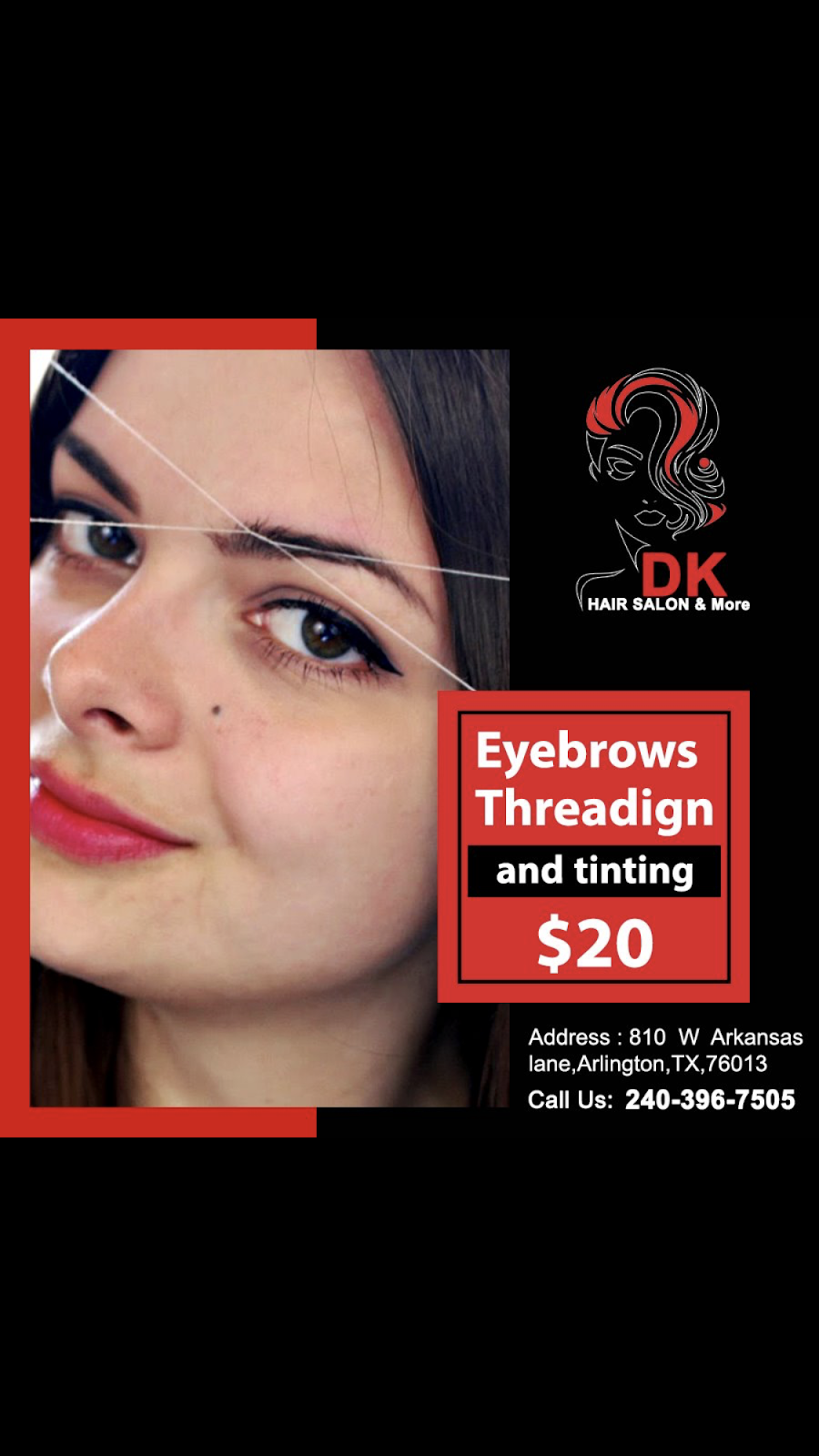 DK HAIR SALON & More | 810 W Arkansas Ln, Arlington, TX 76013, USA | Phone: (682) 217-1077