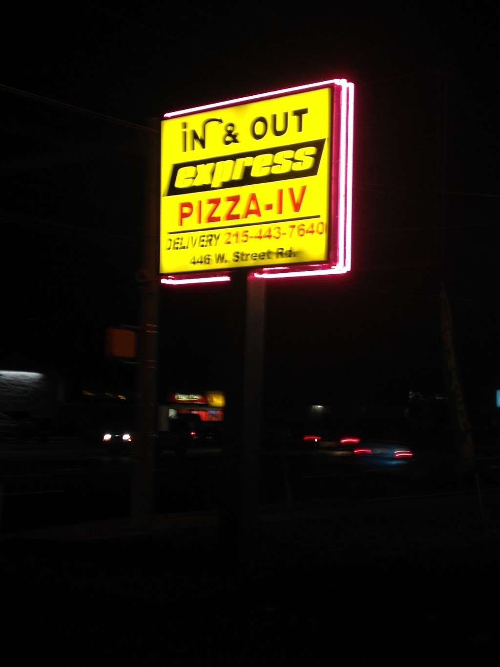 In & Out Express Pizza | 446 Street Rd, Warminster, PA 18974, USA | Phone: (215) 443-7640