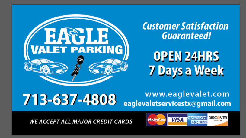 Eagle Valet Parking | 1604 N Shepherd Dr, Houston, TX 77008, USA | Phone: (713) 637-4808
