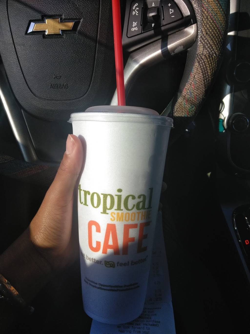 Tropical Smoothie Cafe | 1255 Fordham Dr Suite 107, Virginia Beach, VA 23464, USA | Phone: (757) 313-7230