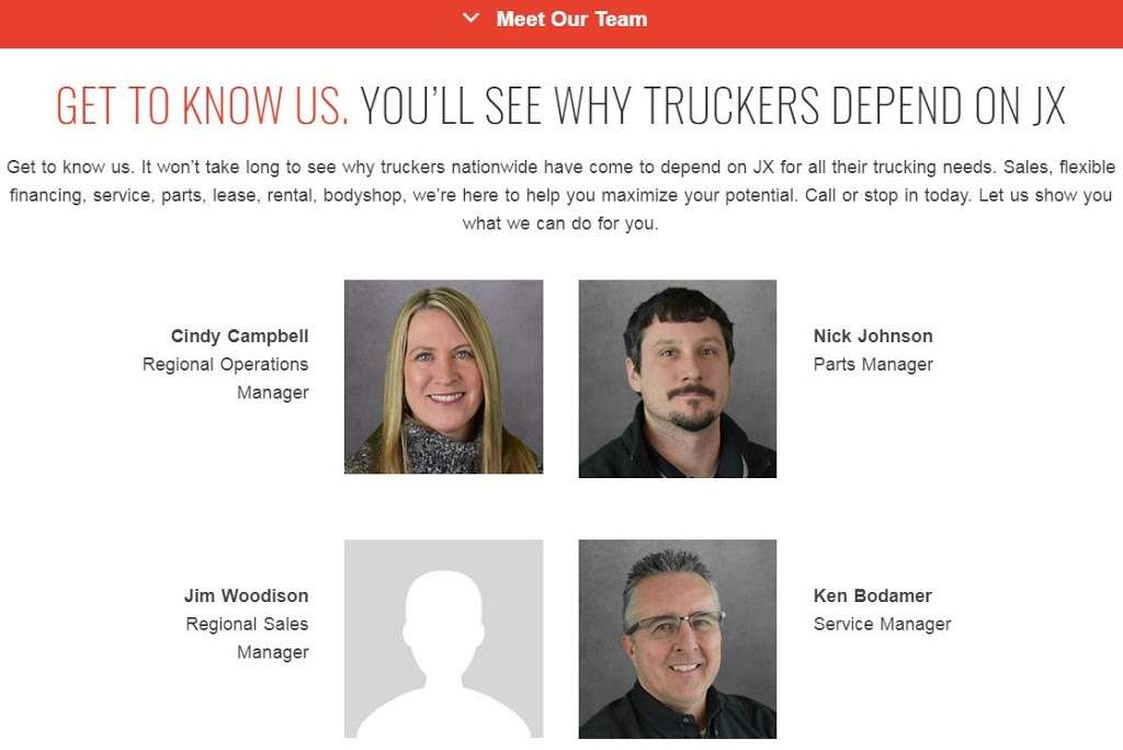 JX Truck Center - Lansing | 2100 Bernice Ave, Lansing, IL 60438, USA | Phone: (855) 355-5563