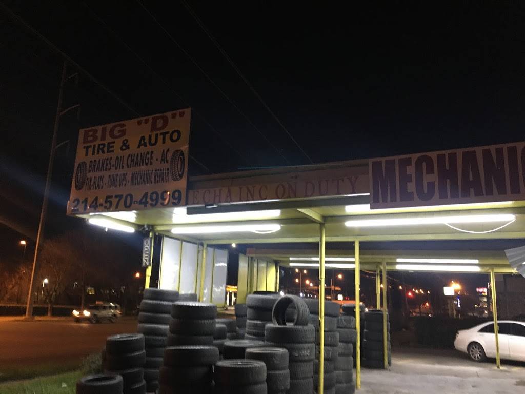 Big D Tires and mechanic | 9119 Forest Ln, Dallas, TX 75243, USA | Phone: (214) 570-4999